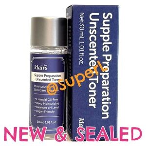 5/$15 NEW Klairs Supple Preparation Unscented Toner Skincare Primer